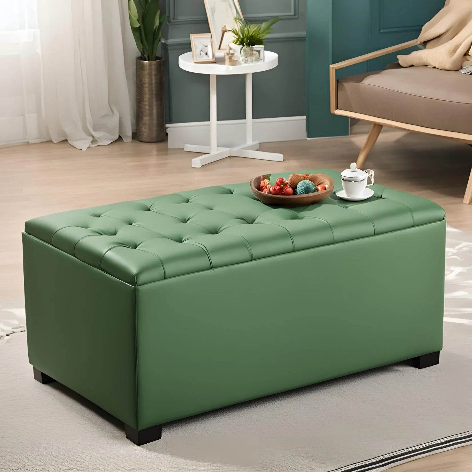 Luxury Wooden Bench for Home Decor - Ottoman - CRUZ INTERNATIONAL - Furniture Store